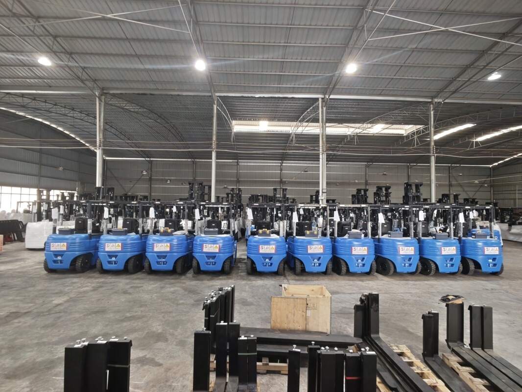 Electric forklift matching accessories are expanded to enric
